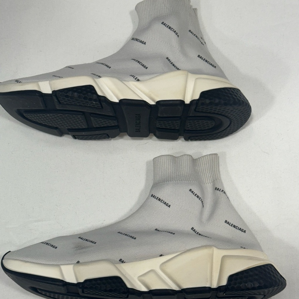 Balenciaga Speed Allover Logo Sneakers EU 38 - Picture 4 of 8